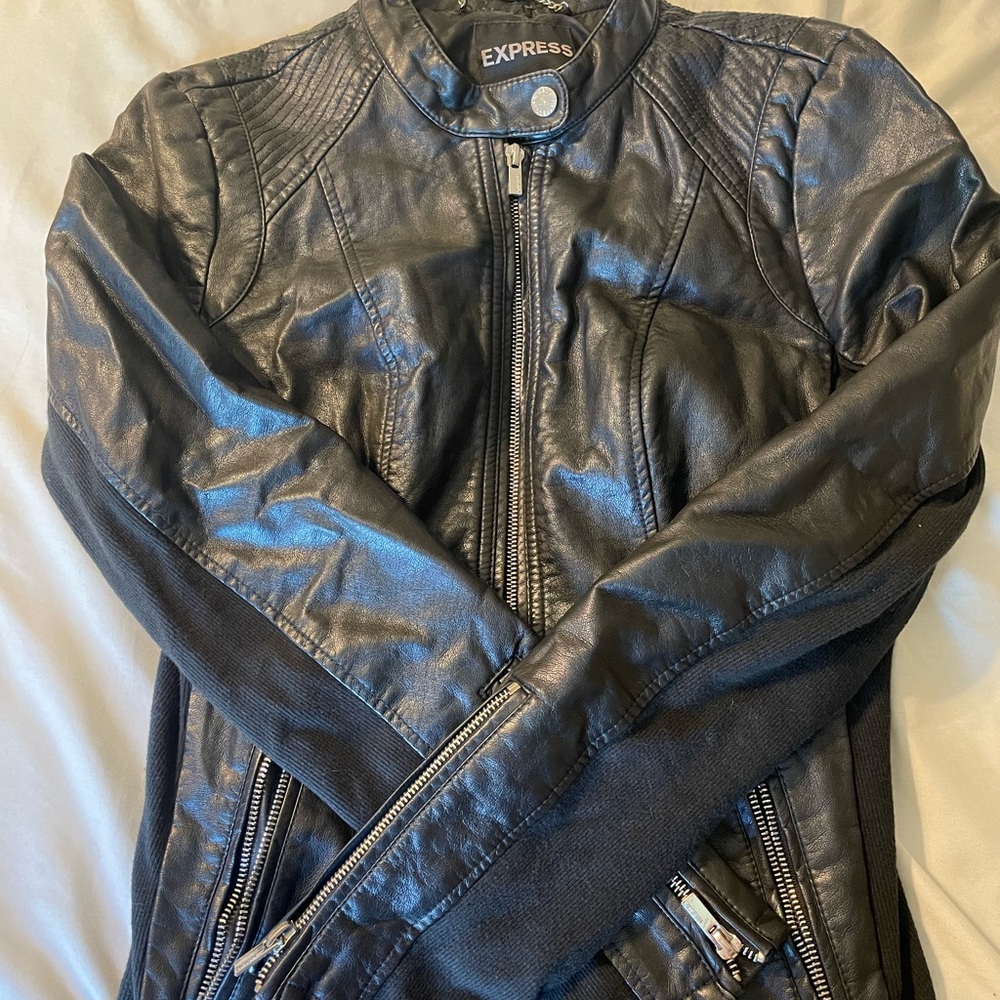 Express Faux Leather Jacket